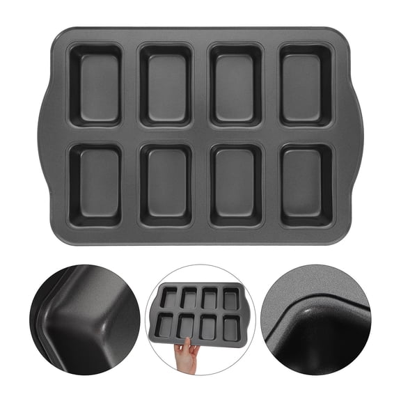 TABLZONE Carbon Steel Bread Loaf Pan Mini Baking Pans Non-stick Rectangular for Cooking Enthusiasts 1Pack