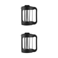 thumbnail image 3 of Advancent Tetera de vidrio resistente al calor, repuesto reutilizable, lavable, desmontable, de acero inoxidable, para cocina, cafetera 1500ML 2Conjunto, 3 of 6