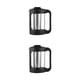 thumbnail image 4 of Toystoory Cafetera de cocina de acero inoxidable PP recargable antideslizante desmontable reutilizable a prueba de fugas 1500ML 2Conjunto, 4 of 6