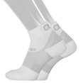 thumbnail image 1 of OS1st Plantar Fasciitis Socks FS4, Plantar Fasciitis Relief, Arch Support and Overall Foot Health (Qtr Crew, White, Large), 1 of 5