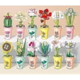 thumbnail image 3 of Mother'S Day Gift Flower Bouquet Building Kit Plant Series Potted Building Blocks Toy Gift Niuniu, 3 of 4