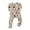 Khaki, variant on Baby Rompers Boy Baby Fall Winter Full Zip Footless Pajamas Cartoon Cat Bear Print Long Sleeve Zipper One Piece Jumpsuits Bodysuit Baby Bubble Romper Black 0 Months-3 Months