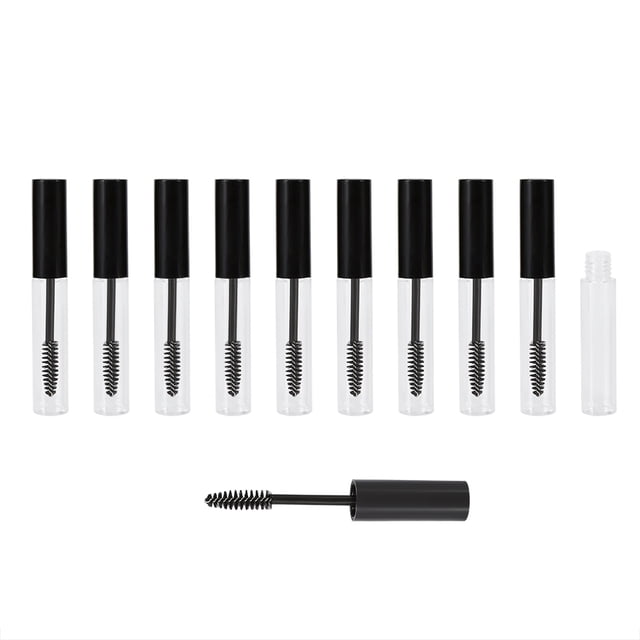 Tubo De Rímel Vacío, No Tóxico, 10 Unidades, Tubo De Pestañas Vacío De 10 Ml, Para Contener Rímel, Aceite De Crecimiento De Pestañas Para Rímel