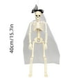 thumbnail image 2 of (2 Pack) Halloween Skeleton Bride And Groom Decorations Couple Props For Party Event Decoration, 2 of 2