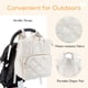 thumbnail image 5 of Mochila para pañales Mommore acolchada pequeña con cambiador, 5 of 6