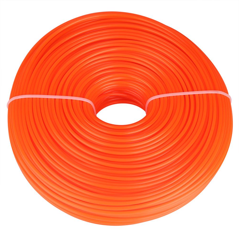 Mgaxyff Nylon Wire,3mm Trimmer Line Nylon Cord Wire Round String Petrol