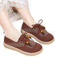 thumbnail image 6 of Willtoo Womens Casual Sneakers Lace Up Slip On Comfortable Walking Shoes Breathable Lightweight Flat Shoes Daily Wear, 6 of 6