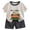 b23-Dark Gray, variant on KPOPLK Toddler Girls Cotton Pajama Set Cute Soft Pajamas Kids Casual Long Sleeve Casual Loungewear Home Clothing Two Piece Set Baby Clothes(18-24 Months,Pink)