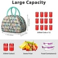 thumbnail image 2 of Pawfect Cat Lunch Bag – Cute Pattern for Pet Owners and Cat Enthusiasts, 2 of 4