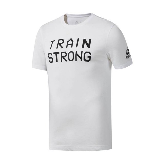 Playera Reebok Caballero Gs Train Strong Tee EC2062 Reebok 9EC2062/HOMBRE/AZUL