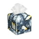 thumbnail image 1 of Balery Penguin Arctic Adventure Porta Pañuelos de Cuero con Estampado – Funda Moderna Cuadrada para Caja de Pañuelos, Dispensador 5x5x5'', 1 of 7