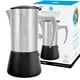 thumbnail image 1 of Cafetera de café espresso GROSCHE Milano Steel 6 tazas, 1 of 8