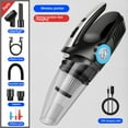 thumbnail image 1 of SSZMDLB under $5 Car Vacuum Cleaner, Car Vacuum and Tire Inflator, 4-in-1 Portable Cleaner with Pump, 12V Auto Shut Off Compressor, LED Light for Emergency Use, High Suction for Car and Home, 1 of 9
