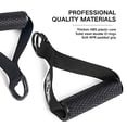 thumbnail image 5 of INNSTAR Upgraded Heavy Duty Exercise Handles, Cable Machine Attachments Resistance Bands Handles with Solid ABS Core Grips Fitness Strap Stirrup Handle Cable Attachment Silicon Grip (Set of 2), 5 of 5