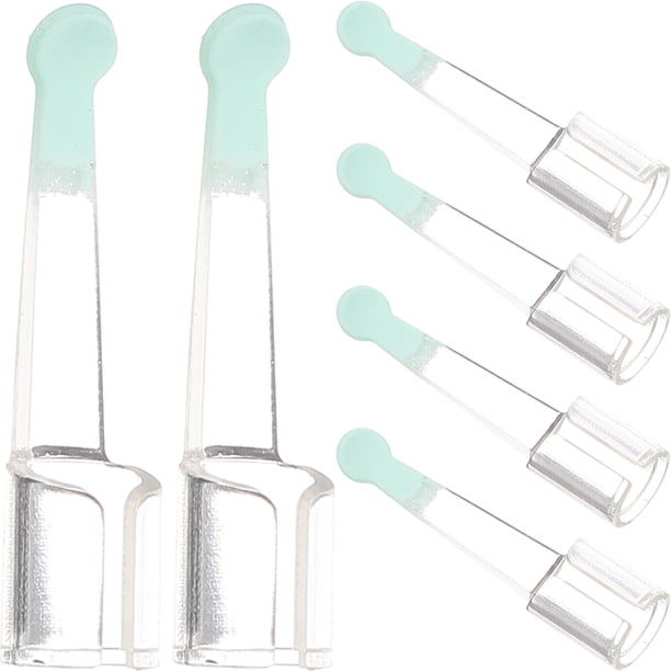 6 piezas convenientes para orejas visibles cucharas de oídos cucharadas de cera de cera de la oreja puntas de orejas