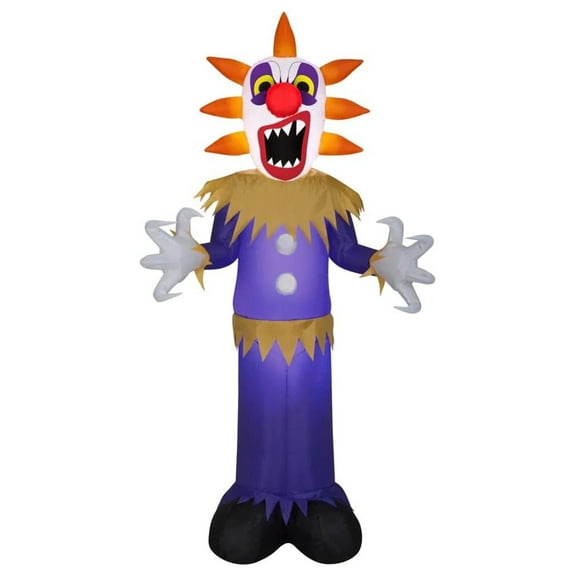 5' Inflatable Scary Clown Yard Decoration 75379