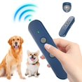 thumbnail image 1 of Handheld Ultrasonic Dog Deterrent with Whistle, Blue, 1 of 9