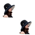 thumbnail image 1 of Qarigey Sombrero para el sol Sombreros de pescador plegables de verano Gorra ancha de malla Protector solar Moda transpirable para sombreros de Type1 NO1, 1 of 6