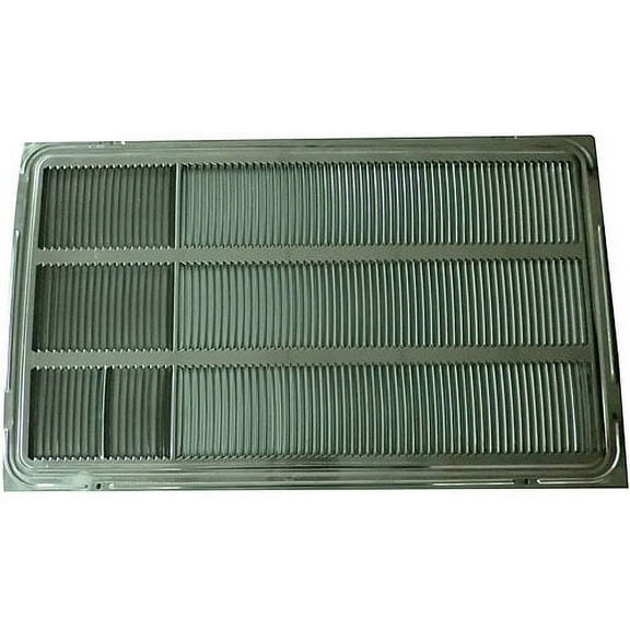 LG AXRGALA01 Silver Metal 27.76"W x 17.53" L Heating & Cooling Vent Heating & Cooling Register 26" Duct Indoor and Outdoor, 1 Piece, 1 Pack
