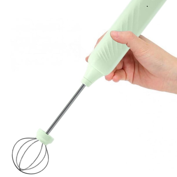 Espumador eléctrico de huevos de espuma a de alimentos Carga USB portátil Mini mezclador inalámbrico Baoblaze Vaporizador de leche