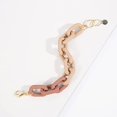 thumbnail image 3 of Multicolor Resin Lightweight Summer Chunky Thick Link Chain Bracelets Trendy Y2k Rainbow Candy Color Thick Paperclip Chain Bracelet for Women Girls Teen Surfer Beach Jewelry, 3 of 7