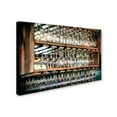 thumbnail image 3 of Trademark Fine Art "Drinks on the House in Salmon and Turquoise" Canvas Art by Lois Bryan, 3 of 4