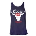 thumbnail image 1 of Coors Banquet Rodeo Navy Colorway Ringer Tank Top-3XLarge, 1 of 3