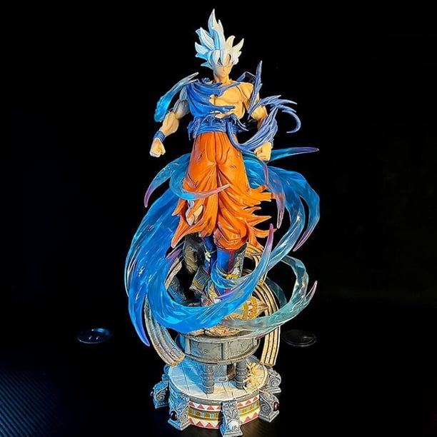 53cm Anime Dragon Ball Son Goku Vegetto Super Saisuperb Ultra Instinct Migatte No Goku'I Figura Butter PVC Figuras de acción Juguetes Cumpleañoszhangyuxiang zhangyuxiang unisex