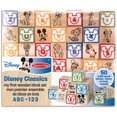 thumbnail image 2 of Melissa & Doug Disney Classics My First Wooden Block Set - Abc's & 123's, 2 of 2