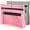 Gray+Pink, variant on 2 Packs Pencil Pouch for 3 Rings Binder, Oxford Cloth Expandable Large Capacity Zipper Binder Pouch Pencil Case for Office Home