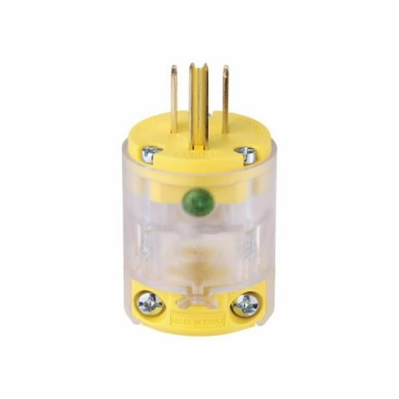 Cooper Wiring Device 515PLTY-F Straight Blade Plug