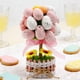 thumbnail image 5 of Decoración de huevo de Pascua artificial en maceta, huevo de espuma colorido, centro de mesa para Rosa, 5 of 9