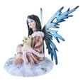 thumbnail image 3 of Ebros Winter Frozen Tribal Eskimo Fairy With Snow Wolf Cub Pup Pet Figurine, 3 of 6