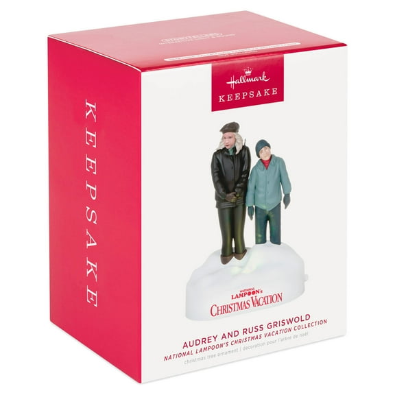 Hallmark Ornament 2022 Christmas Vacation - Audrey and Russ Griswold *Storyteller *Click for Video
