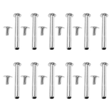 12 Sets Folding Fan Nails Folding Fans Handheld Rivet Pins Folding Fan Repair Pin