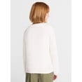 thumbnail image 3 of Wonder Nation Girls Open Knit Sweater, Lightweight, Sizes 4-18 & Plus, 3 of 6