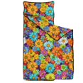 thumbnail image 2 of Daisy Pioneer Flower and Rainbow Flowers Teens Toddler Nap Mat with Pillow, Sleeping Mat Bag for Preschool Daycare 51"x22", 2 of 6