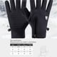 thumbnail image 5 of Soidarity Guantes de invierno para envolver las manos, suministros para ciclismo, equipo de esquí impermeable, accesorios para exteriores, Ciclismo Gris/XL, 5 of 6