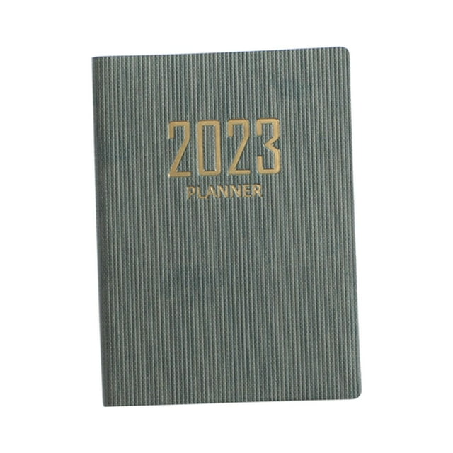 A7 Diario Cuaderno 2023 Mensual Diario Bloc de notas Cubierta suave Diario Zulema Planificador de cuaderno