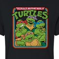 thumbnail image 3 of Teenage Mutant Ninja Turtles - Retro Group - Juniors Cropped Cotton Blend T-Shirt, 3 of 5