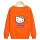 thumbnail image 2 of Hello Kitty-suéter informal de algodón puro para niños, Top de manga larga con estampado de dibujos animados, ropa para niños, camisa básica cómoda, 2 of 5