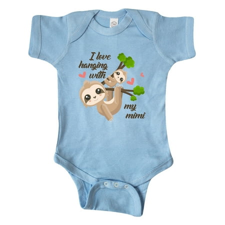 

Inktastic Hanging With My Mimi Gift Baby Boy or Baby Girl Bodysuit