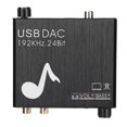 thumbnail image 2 of Audio Converter, 24 Bit DAC Audio Converter Optical To Stereo L/R  Durable 3.5mm Jack  For  For Laptop For PS3 For, 2 of 8