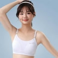 thumbnail image 2 of CAIXIA Girls Training Bras 8-10 Adolescent Girls Backless Bra with Fixed Cups and Adjustable Straps for Junior High and High School Students,14-16 Years, 2 of 5