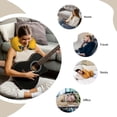 thumbnail image 7 of Lsque Sml Jeffy Print Travel Pillow Memory Foam - Head Neck Support Airplane Pillow U-Shaped Neck Pillow for Traveling, Car, Home, Office, 7 of 7