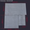 thumbnail image 2 of 5pcs Rectangle Mesh Plastic Canvas Clear Plastic Canvas Sheets Crossbody Plastic Net Cover for DIY Crafts Embroidery Knitting Bag, 2 of 7
