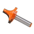 thumbnail image 3 of Roundover Edging Router Bit, Adjustable Woodworking Milling Cutter Tool with Tungsten Carbide Alloy Material for Baseboard  Cutting, 3 of 7