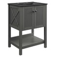 thumbnail image 2 of Modway Steam 24" Bathroom Vanity in Gray Black, 2 of 10