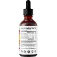 thumbnail image 2 of Vitamin B12 Raspberry Liquid Supplement Drops with B6, B1, Niacin & Folate - Edible Support for Energy, Brain & Heart, Non-GMO & Gluten-Free, 4 Fl Oz, 2 of 7