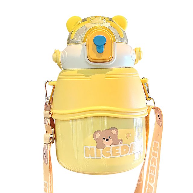 Hugtrwg Paja para 1000 Ml Hervidor Gran Capacidad para Al Aire Libre (amarillo)